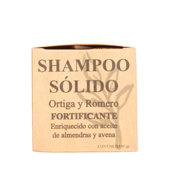 Shampoo sólido- ortiga y romero