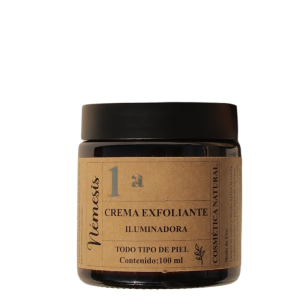 Crema exfoliante iluminadora- todo tipo de piel