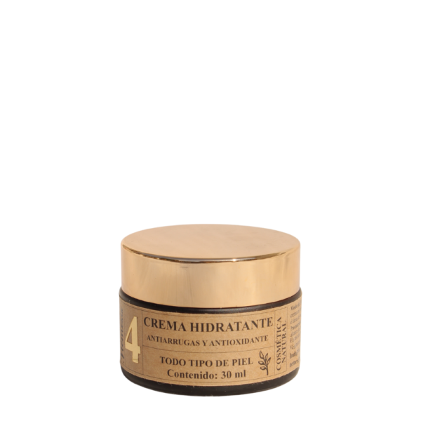 Crema hidratante- antiarrugas y antioxidante