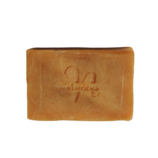 Jabón natural de cúrcuma y jengibre